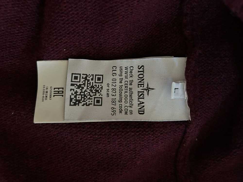 Stone Island Stone Island 3/4 Zip Sweater - image 7