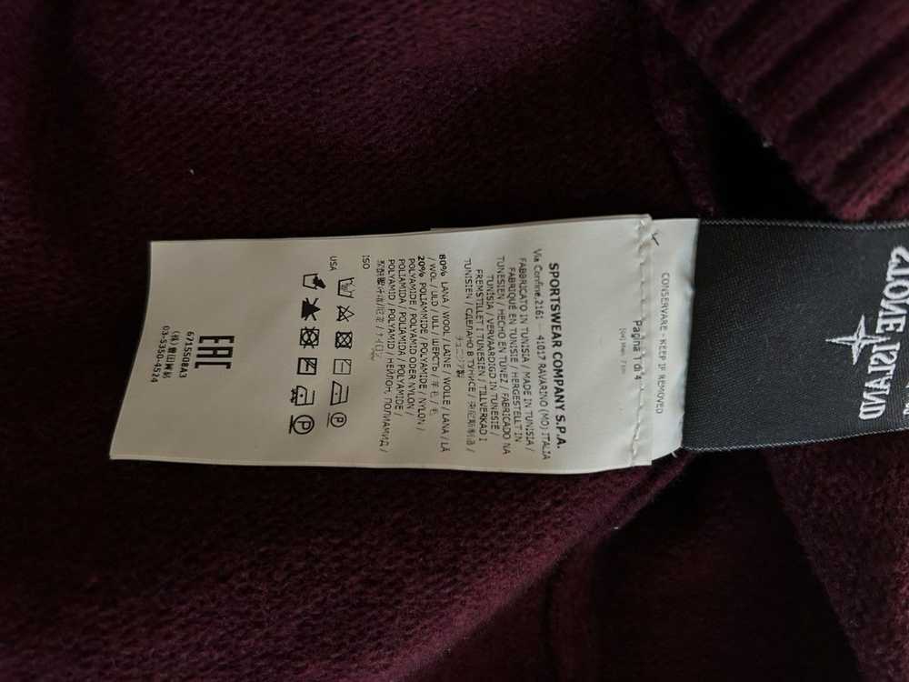 Stone Island Stone Island 3/4 Zip Sweater - image 8