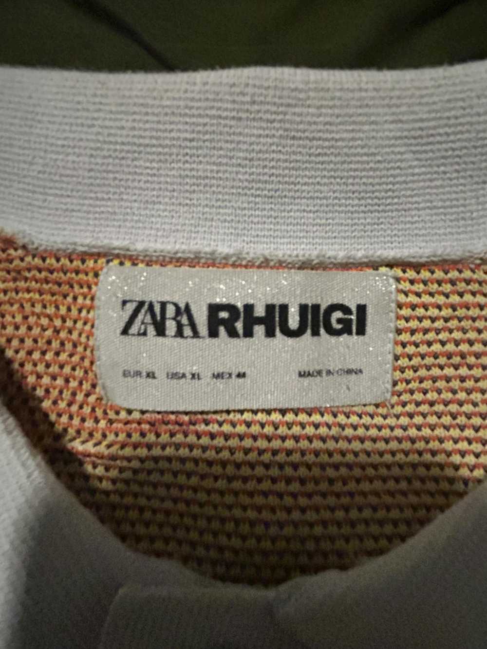 Zara Zara x Rhuigi Knit Jacquard Polo - image 4