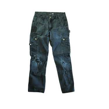 Carhartt × Vintage distressed black Carhartt doub… - image 1