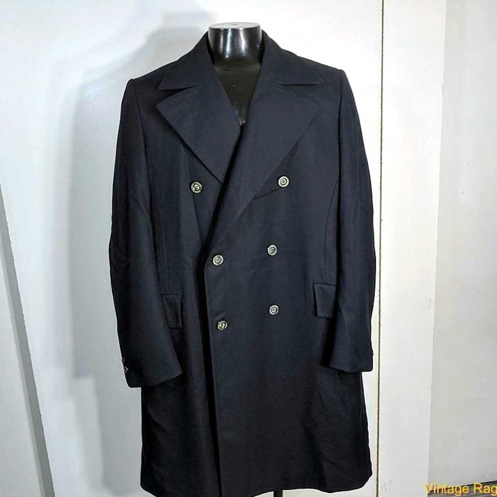 Vintage GGG Clothes Vtg Long Heavy Polyester/wool… - image 1