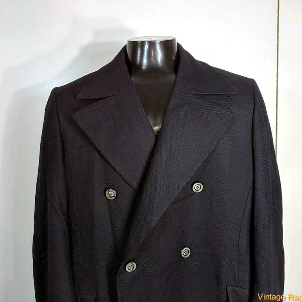 Vintage GGG Clothes Vtg Long Heavy Polyester/wool… - image 2