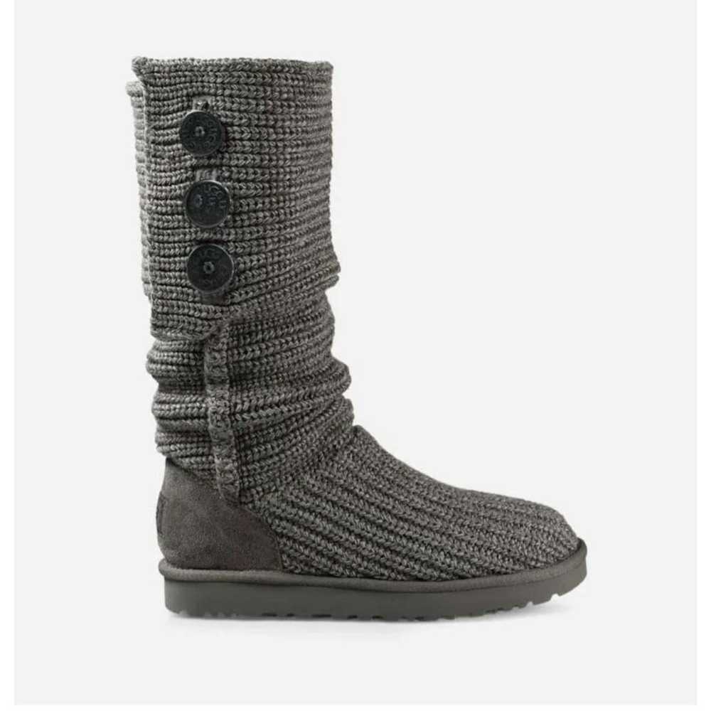 Ugg Ugg Classic Cardy Knit Sweater Boots - image 1