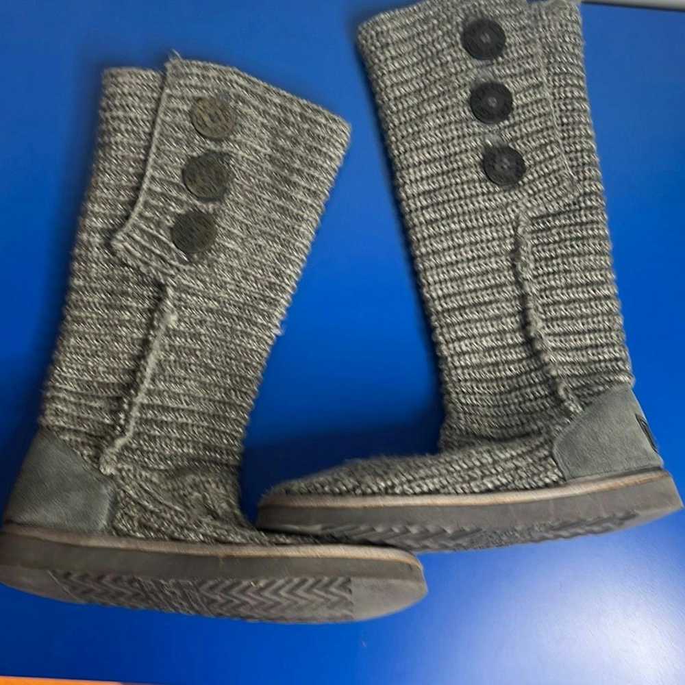 Ugg Ugg Classic Cardy Knit Sweater Boots - image 9