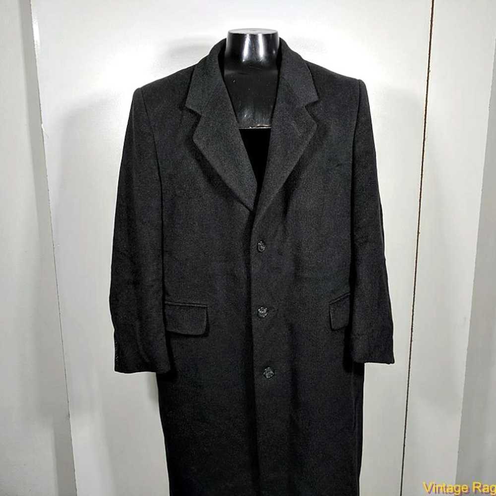 Vintage EASTWICK Wool Coat Overcoat Mens Size XL … - image 1