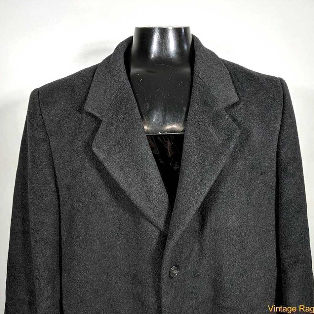 Vintage EASTWICK Wool Coat Overcoat Mens Size XL … - image 2