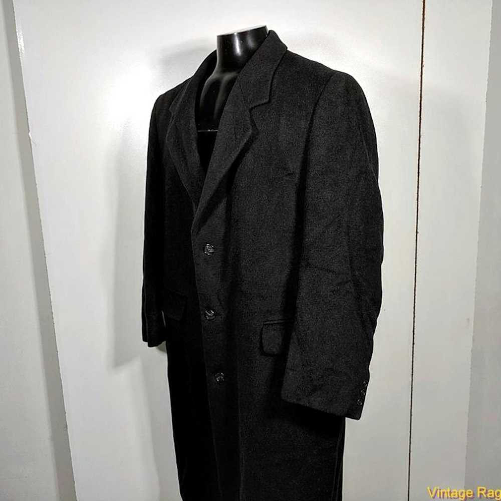 Vintage EASTWICK Wool Coat Overcoat Mens Size XL … - image 3