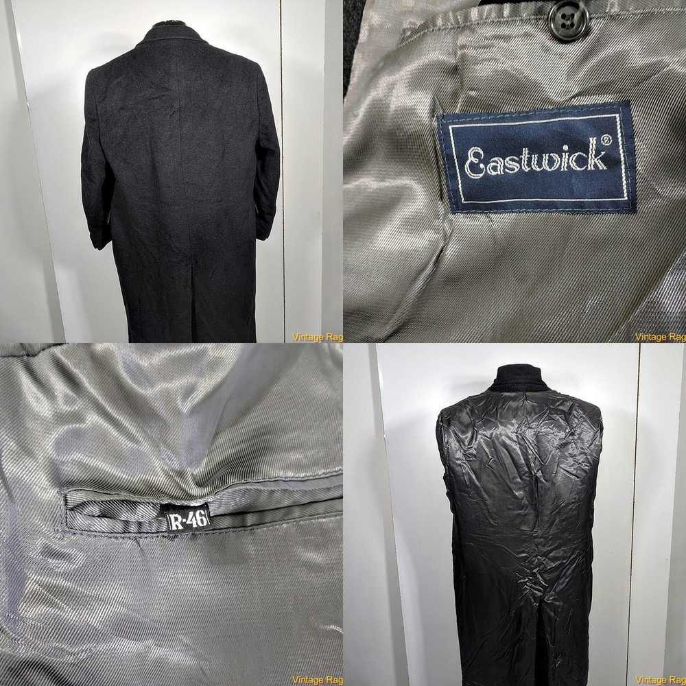Vintage EASTWICK Wool Coat Overcoat Mens Size XL … - image 4