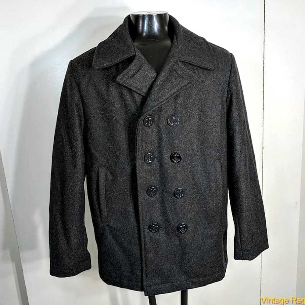 Old Navy OLD NAVY Wool Blend Jacket Coat Peacoat … - image 1