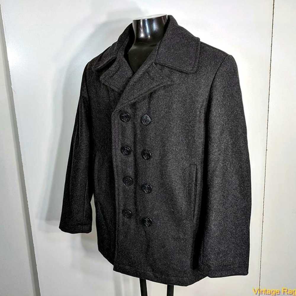 Old Navy OLD NAVY Wool Blend Jacket Coat Peacoat … - image 3