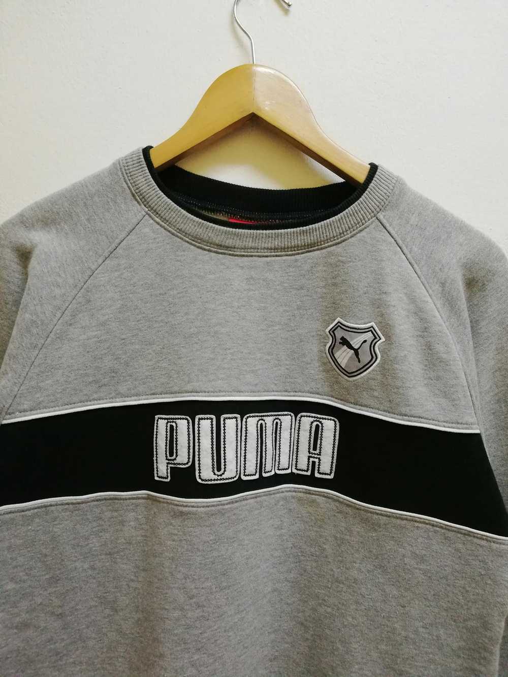 Puma × Vintage PUMA Sweatshirts Big Logo Embroide… - image 2