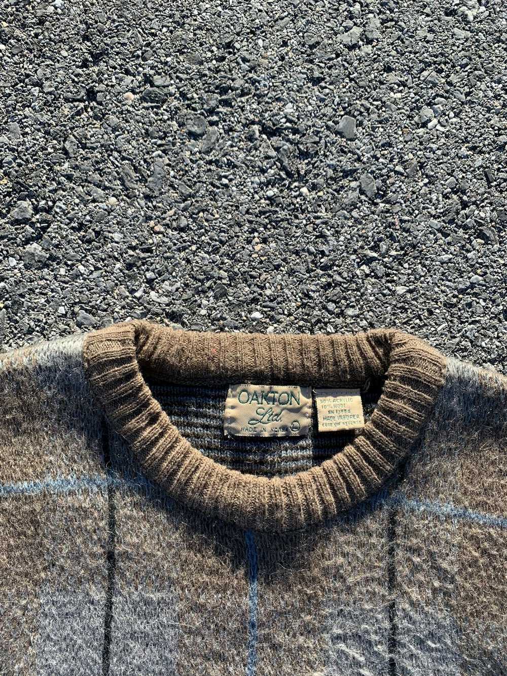Coloured Cable Knit Sweater × Japanese Brand × Vi… - image 2