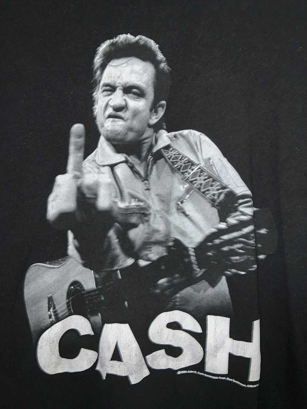 Vintage × Zion Rootswear Vintage Johnny Cash Midd… - image 2