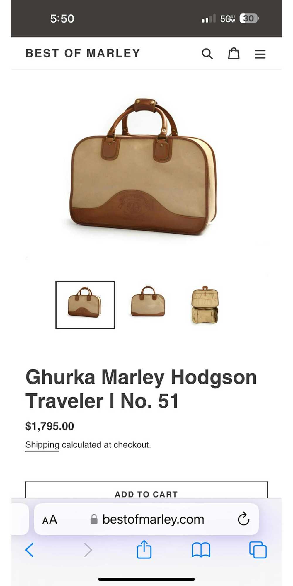 Ghurka × Luxury Ghurka Marley Hodgson Traveler l … - image 12