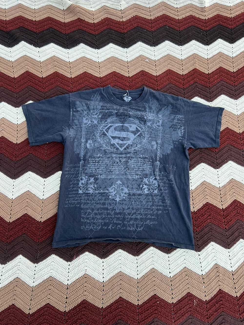 Affliction Y2K Superman affliction style shirt - image 1