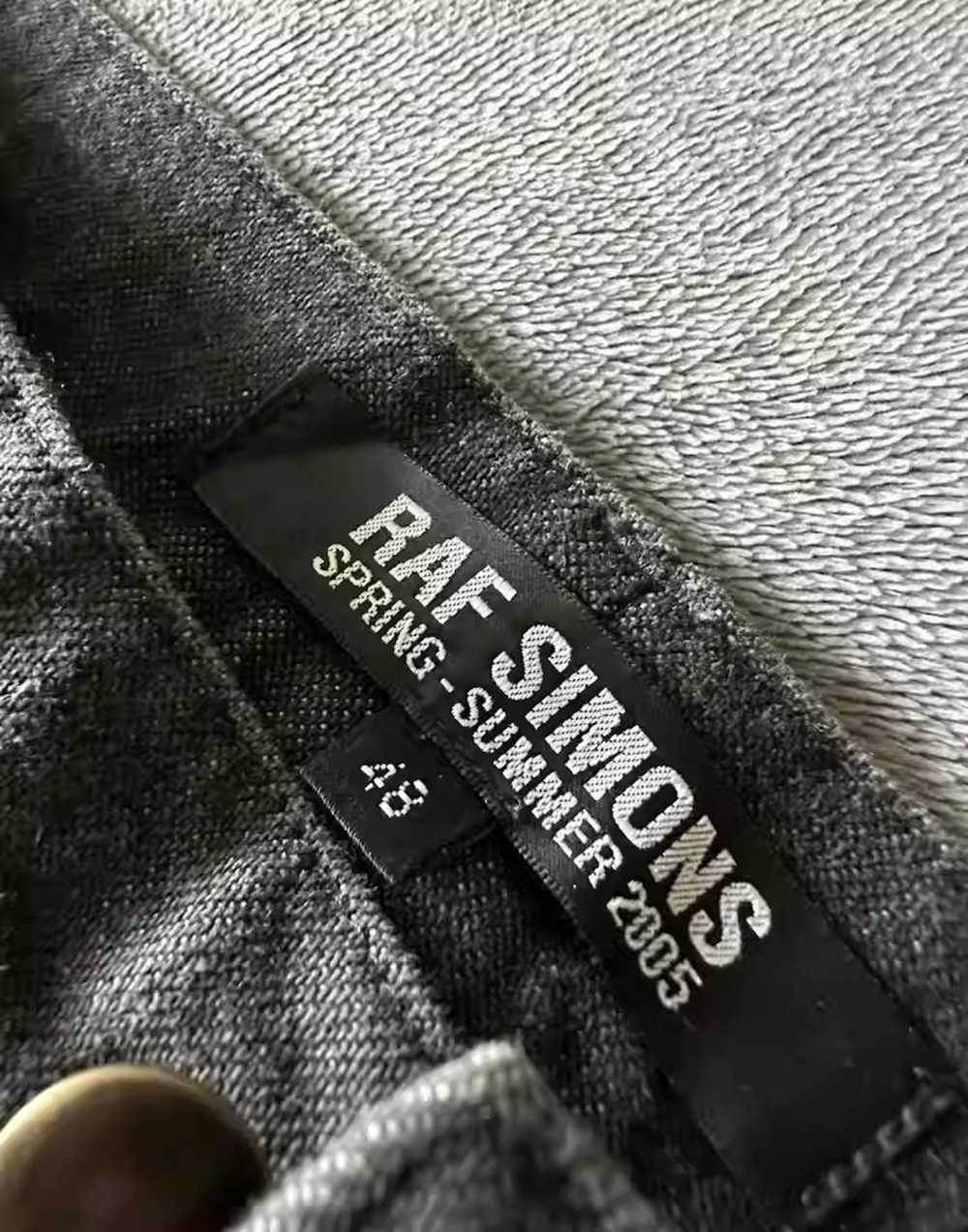 Raf Simons RAF SIMONS 05SS Black Jeans - image 3