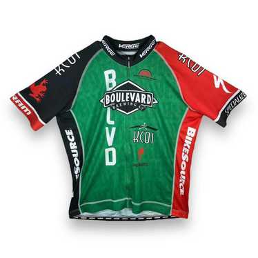 Other (M) Boulevard Brewing Company Zip Cycling S… - image 1
