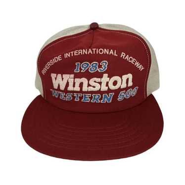 Vintage Vintage 1983 Winston 500 Trucker Hat - image 1