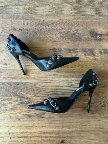 Steve Madden black pointed heels