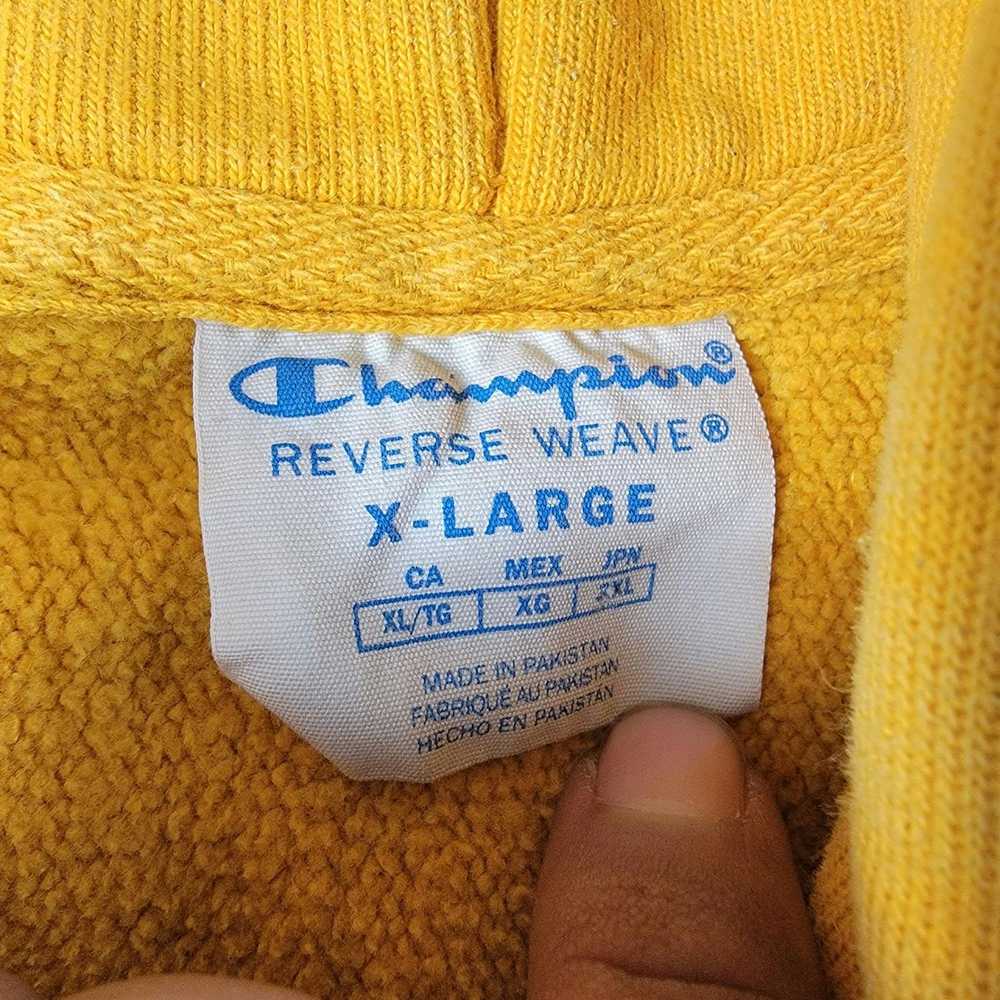 Champion Champion Reverse Weave Mens XL Yellow Pu… - image 5