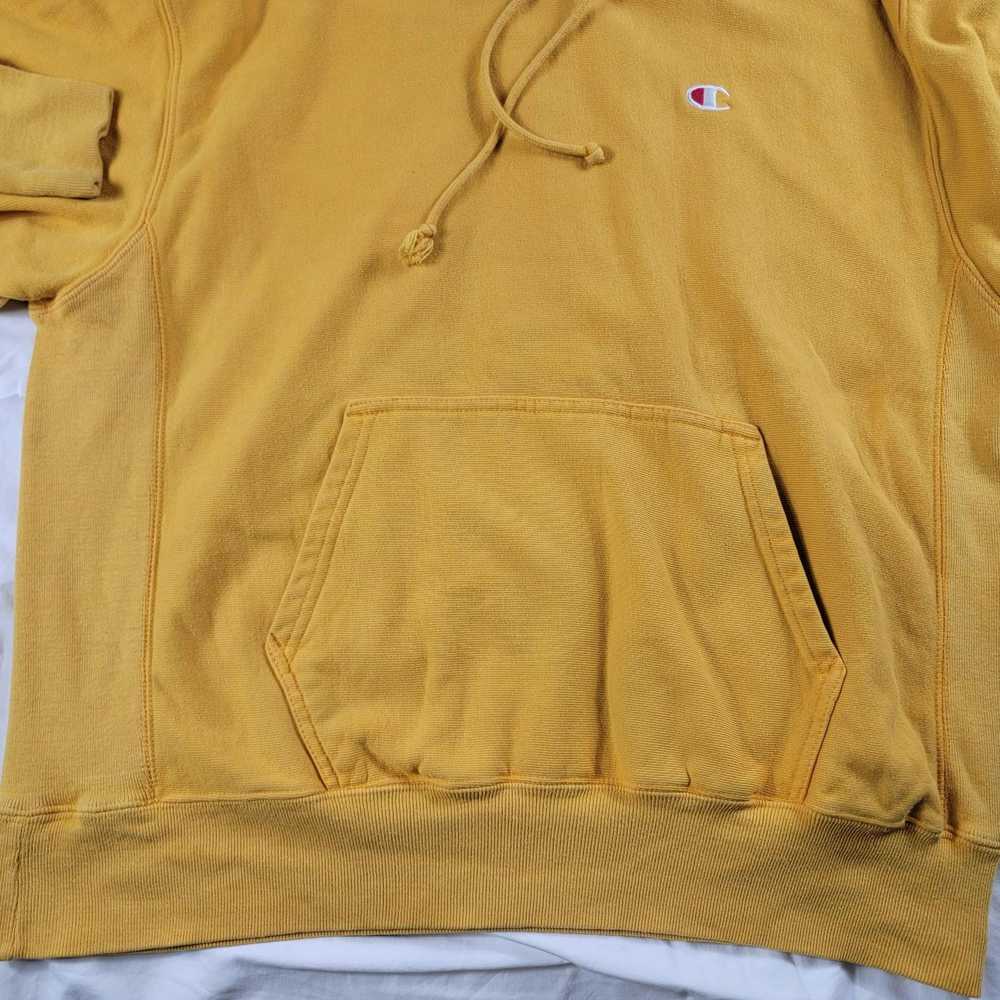 Champion Champion Reverse Weave Mens XL Yellow Pu… - image 7