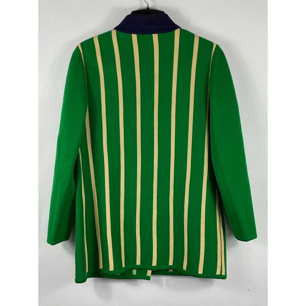 Vintage Vintage Margo's Wool Stripe Button Up Jac… - image 2