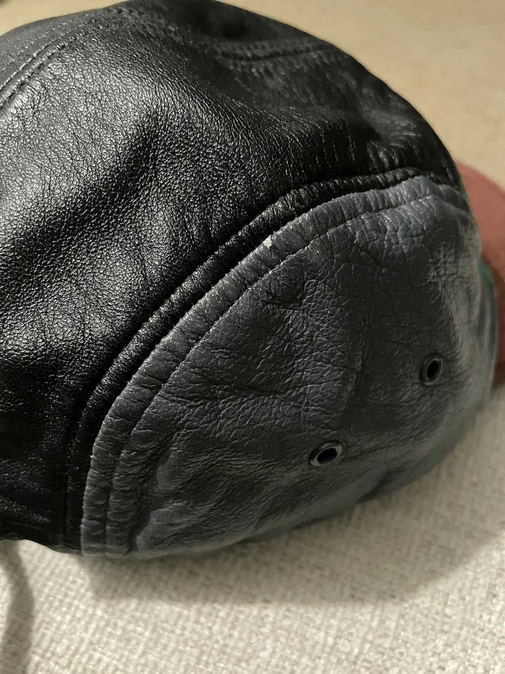 Supreme Supreme Leather Suede Camp Cap - image 2