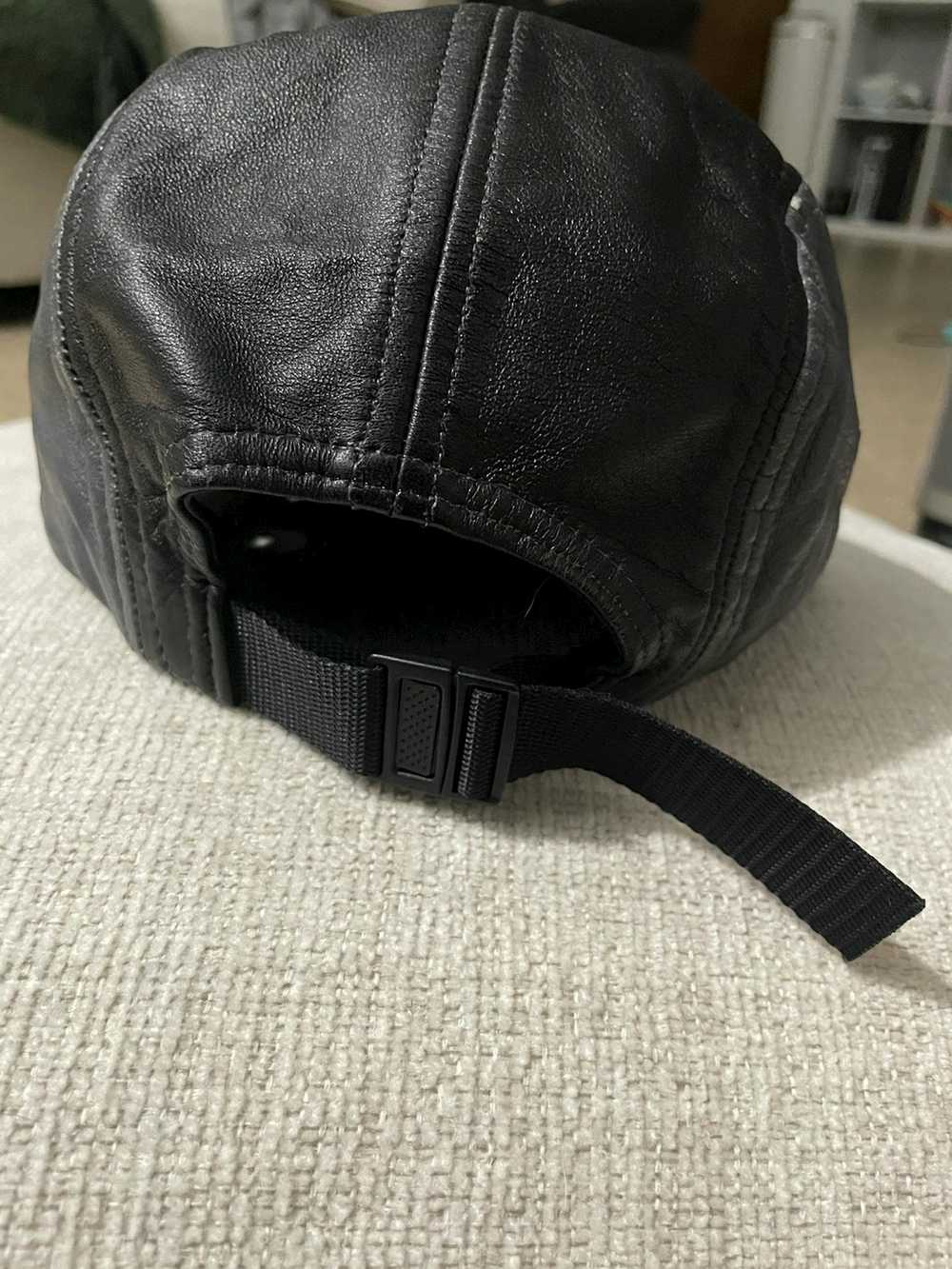 Supreme Supreme Leather Suede Camp Cap - image 3