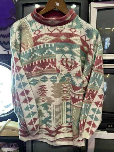 Vintage Jessica Roberts vintage Aztec sweater