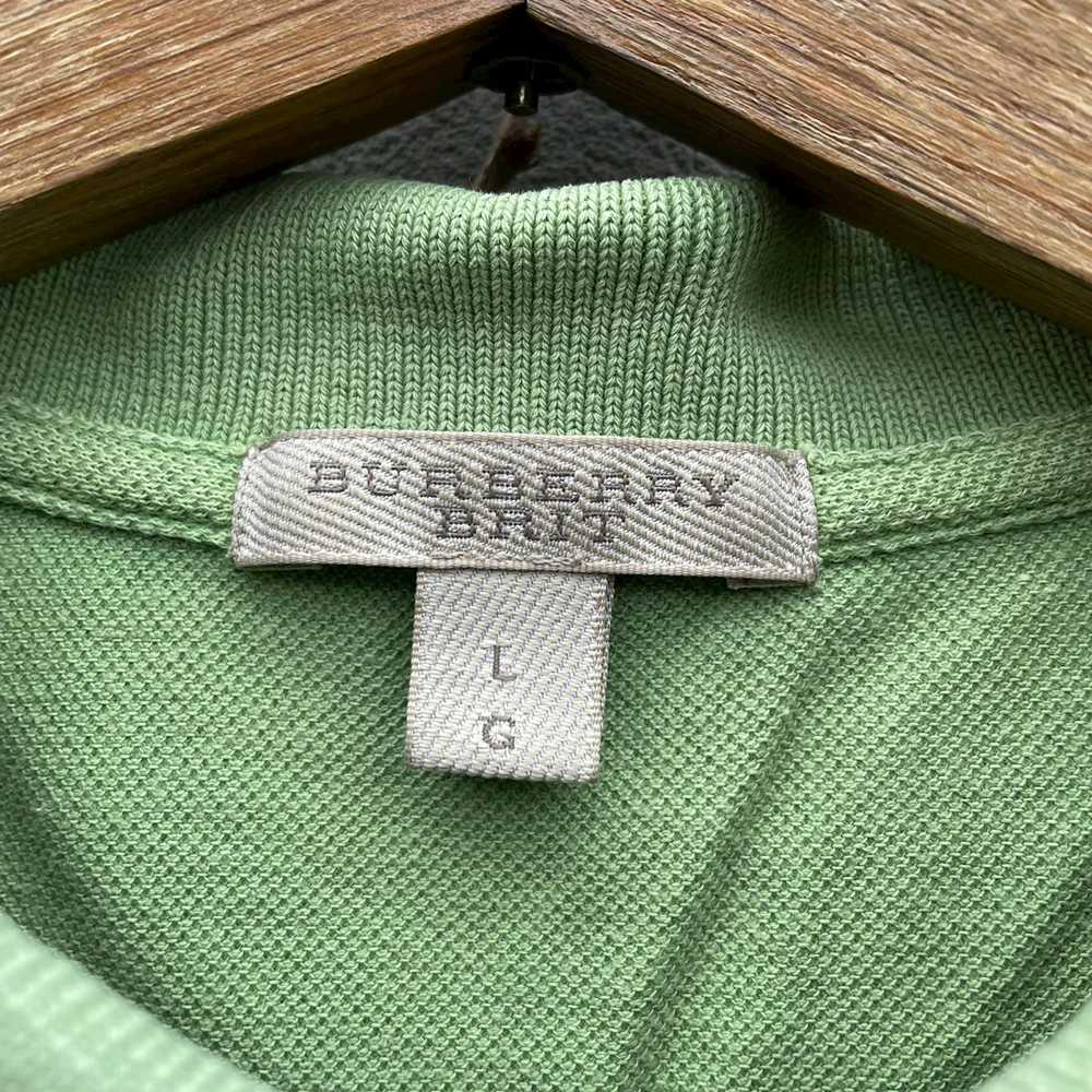 Burberry × Vintage Burberry Brit Checked Collar G… - image 4