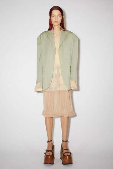 Acne Studios Relaxed Sage Green Suit Jacket Blazer