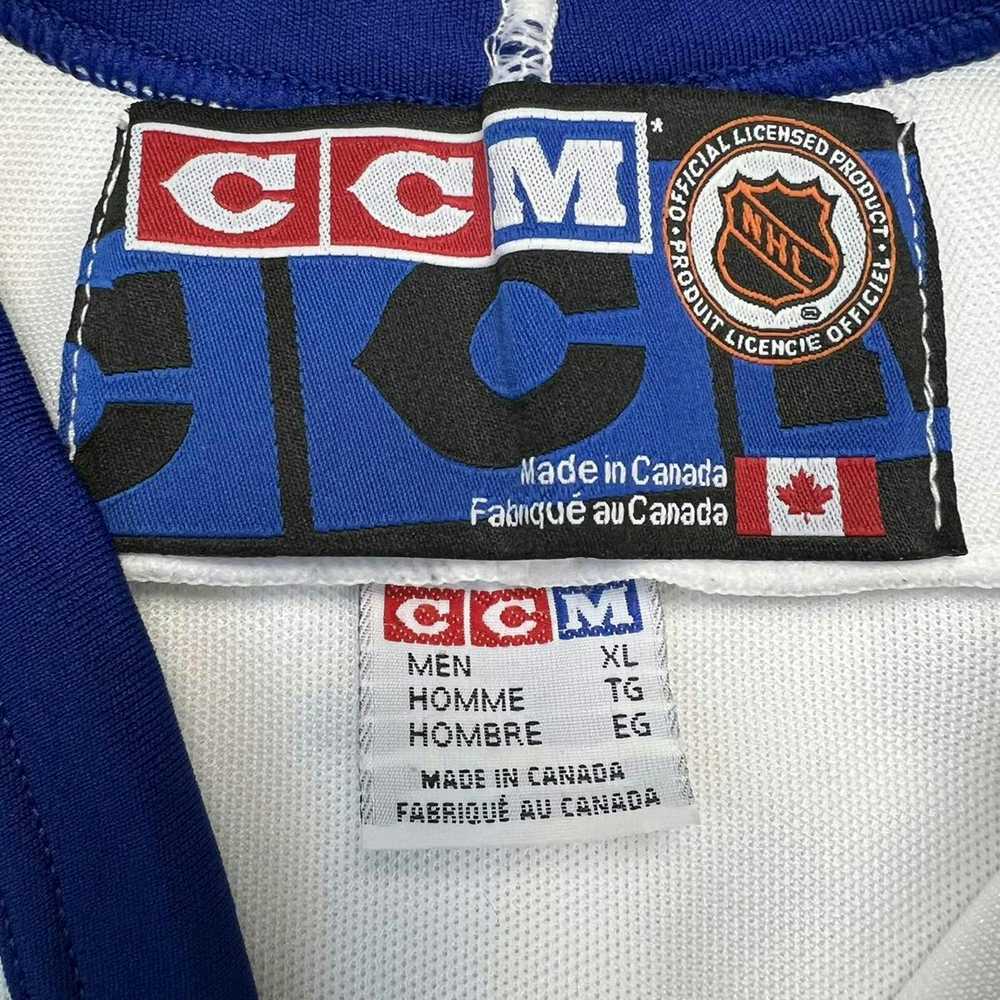 Ccm × NHL × Vintage Vintage 90s CCM Toronto Maple… - image 4