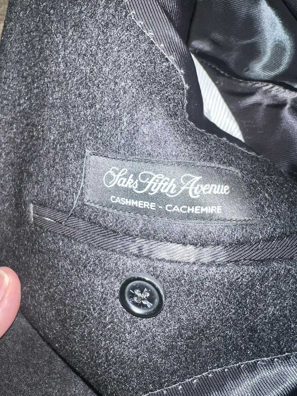 Saks Fifth Avenue 100% Cashmere blazer - image 3