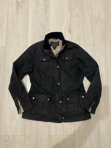 Barbour × Waxed Barbour Emma Wax Jacket Size Us 10 - image 1