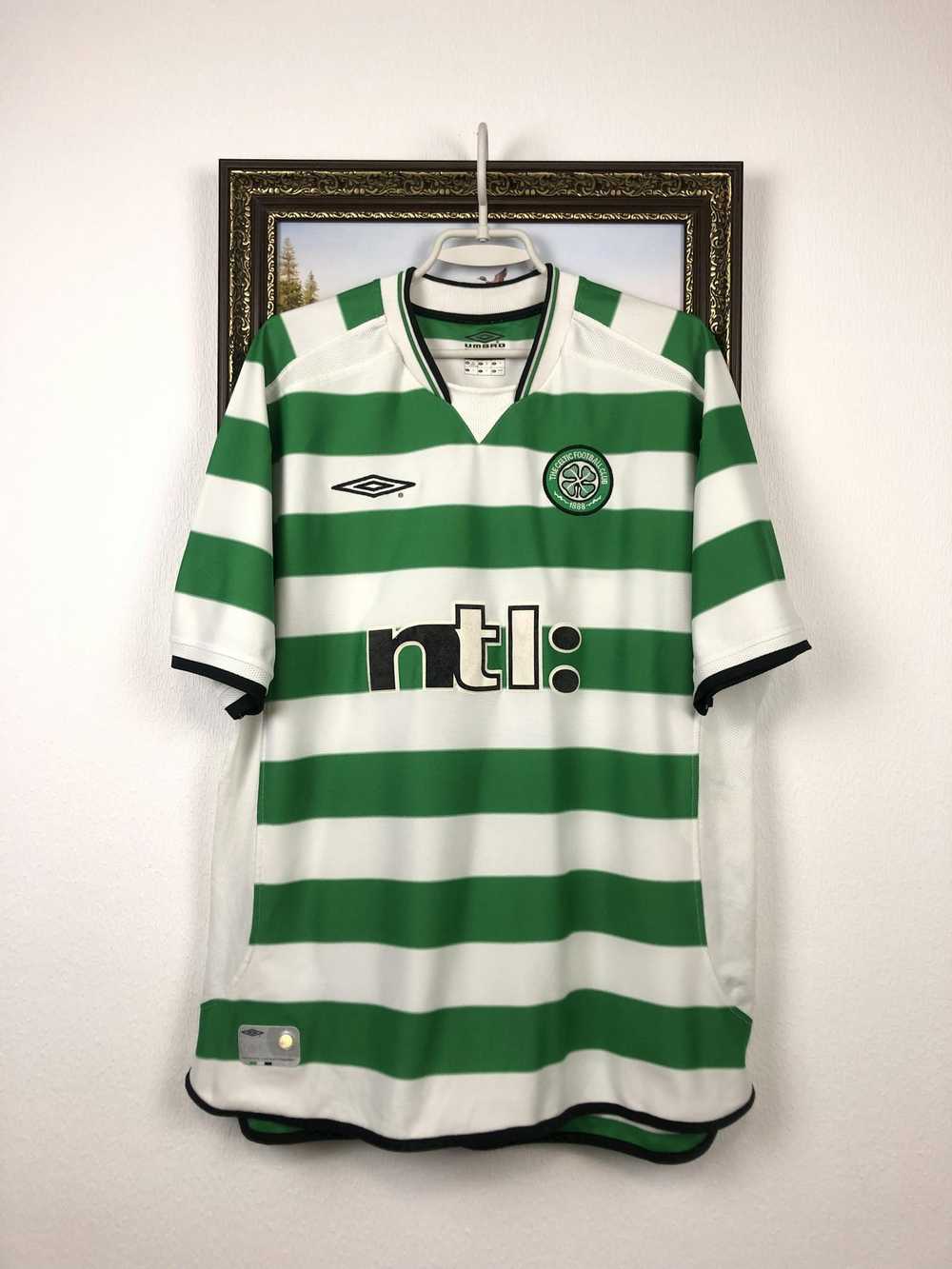 Soccer Jersey × Sportswear × Vintage Celtic Home … - image 1