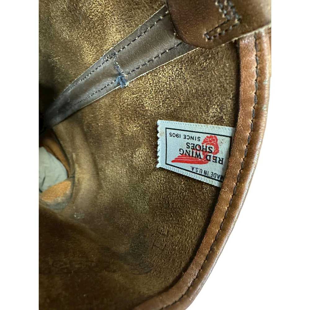 Red Wing Red Wing Engineer Boots Leather Distress… - image 3