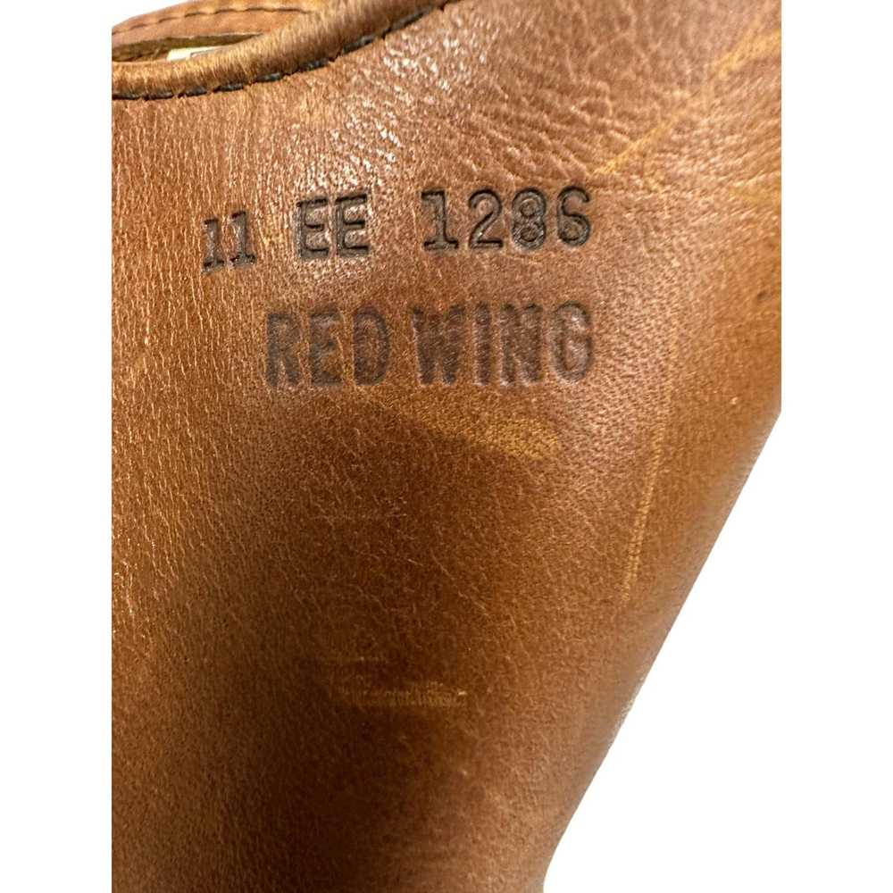 Red Wing Red Wing Engineer Boots Leather Distress… - image 4