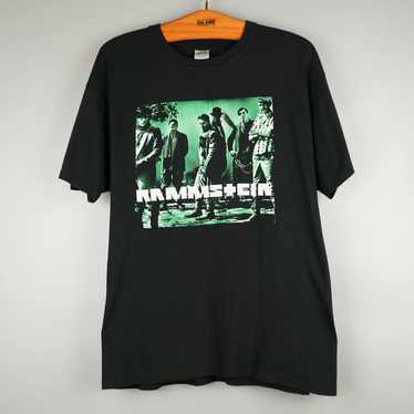Band Tees × Rock T Shirt × Vintage Rammstein t sh… - image 1