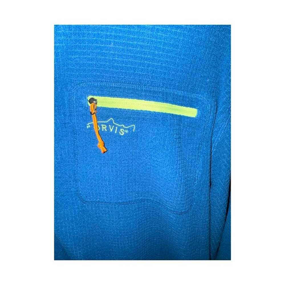 Orvis Blue Orvis Trout Bum Quarter-zip Sweatshirt… - image 5