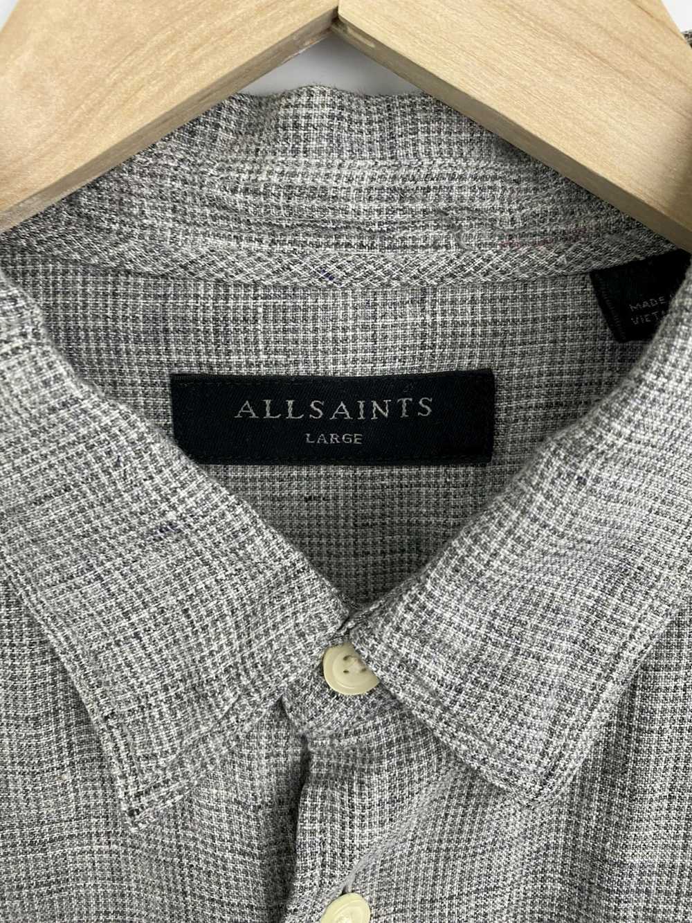 Allsaints × Luxury × Streetwear Allsaints Linen 1… - image 5