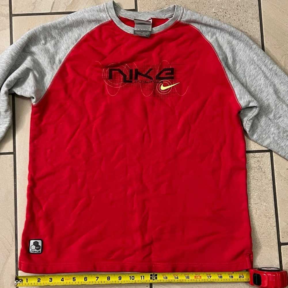 Vintage Nike Y2K Cyber Sweater Long sleeve  Shirt - image 4