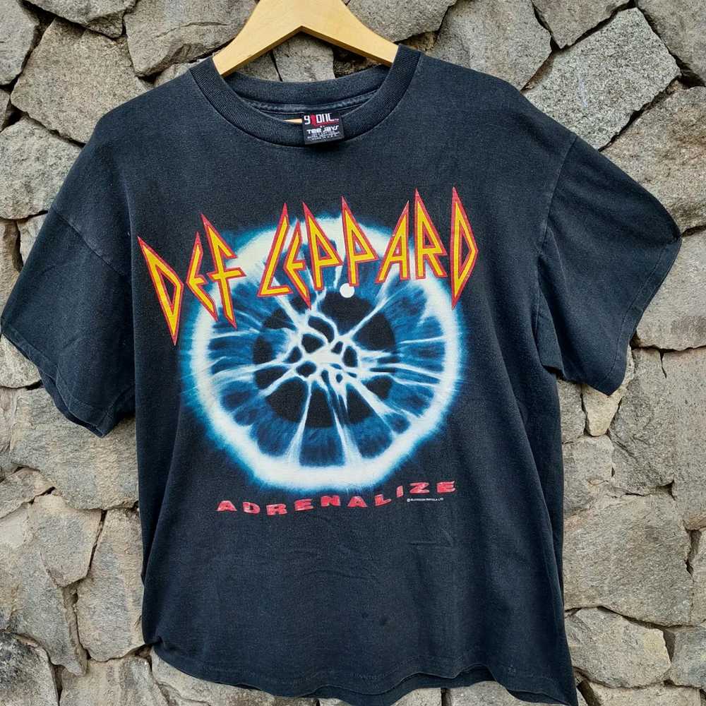 Band Tees × Def Leppard × Giant 1992 Def Leppard … - image 1