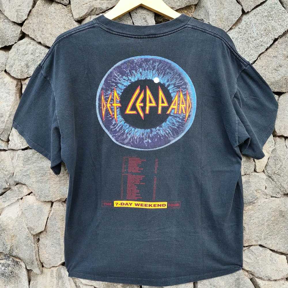 Band Tees × Def Leppard × Giant 1992 Def Leppard … - image 2