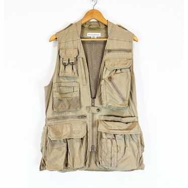Vintage men cargo vest - Gem
