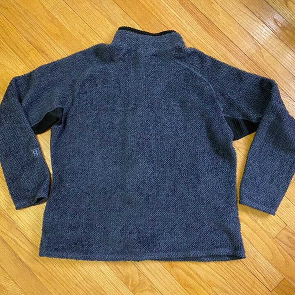 VTG Patagonia Men's R2 Fleece Grey Long Sleeve Fu… - image 2