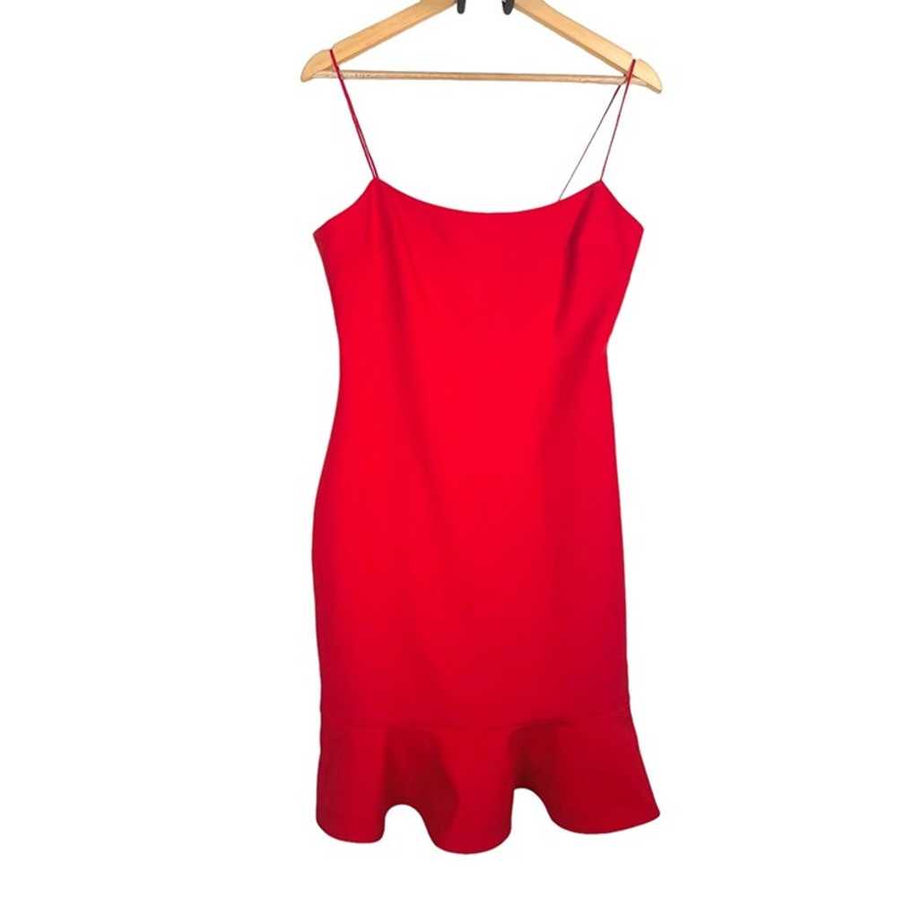 Revolve Likely Banks Flounced-Hem Slip Dress red … - image 2