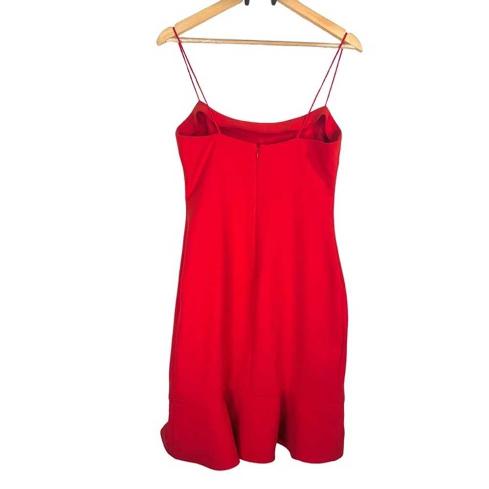 Revolve Likely Banks Flounced-Hem Slip Dress red … - image 4