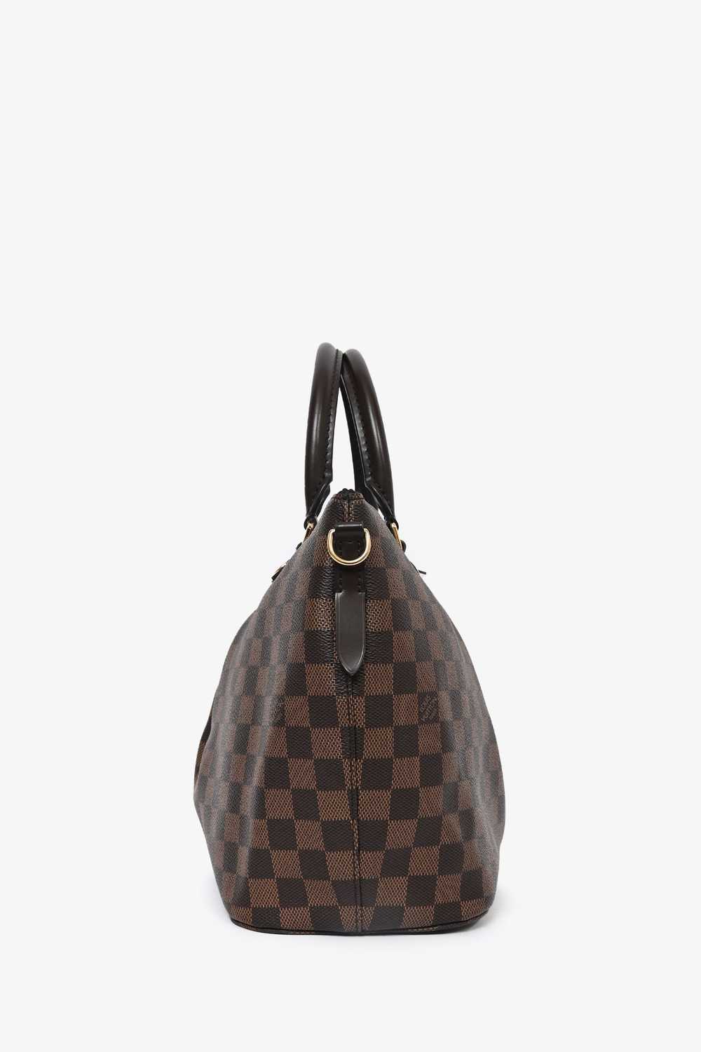 Louis Vuitton 2016 Damier Leather Ebene Siena Bag… - image 3