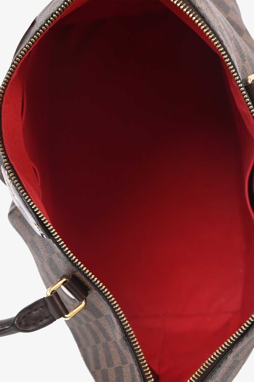 Louis Vuitton 2016 Damier Leather Ebene Siena Bag… - image 7