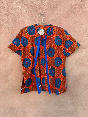 Bright Orange Short Sleeve Summer Top - image 1